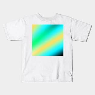 red blue green abstract texture background pattern Kids T-Shirt